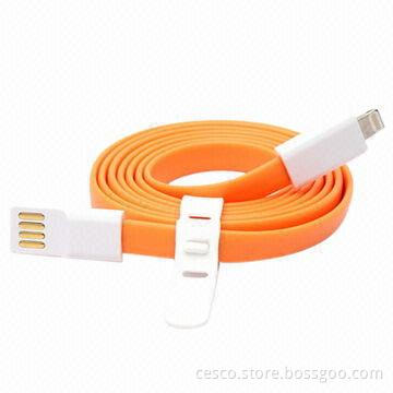 Magnet USB 2.0 Hi-speed Cable for iPhone, Ideal to Charge and Sync Mobile Devices